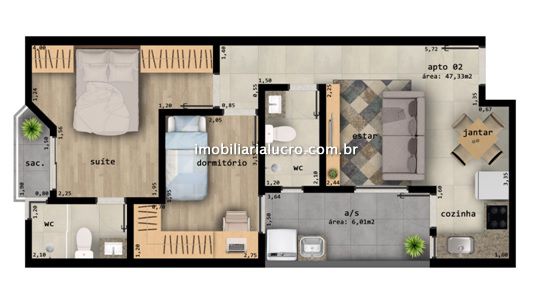 Apartamento à venda na Rua BaturitéVila Curuçá - 145259-1.jpg