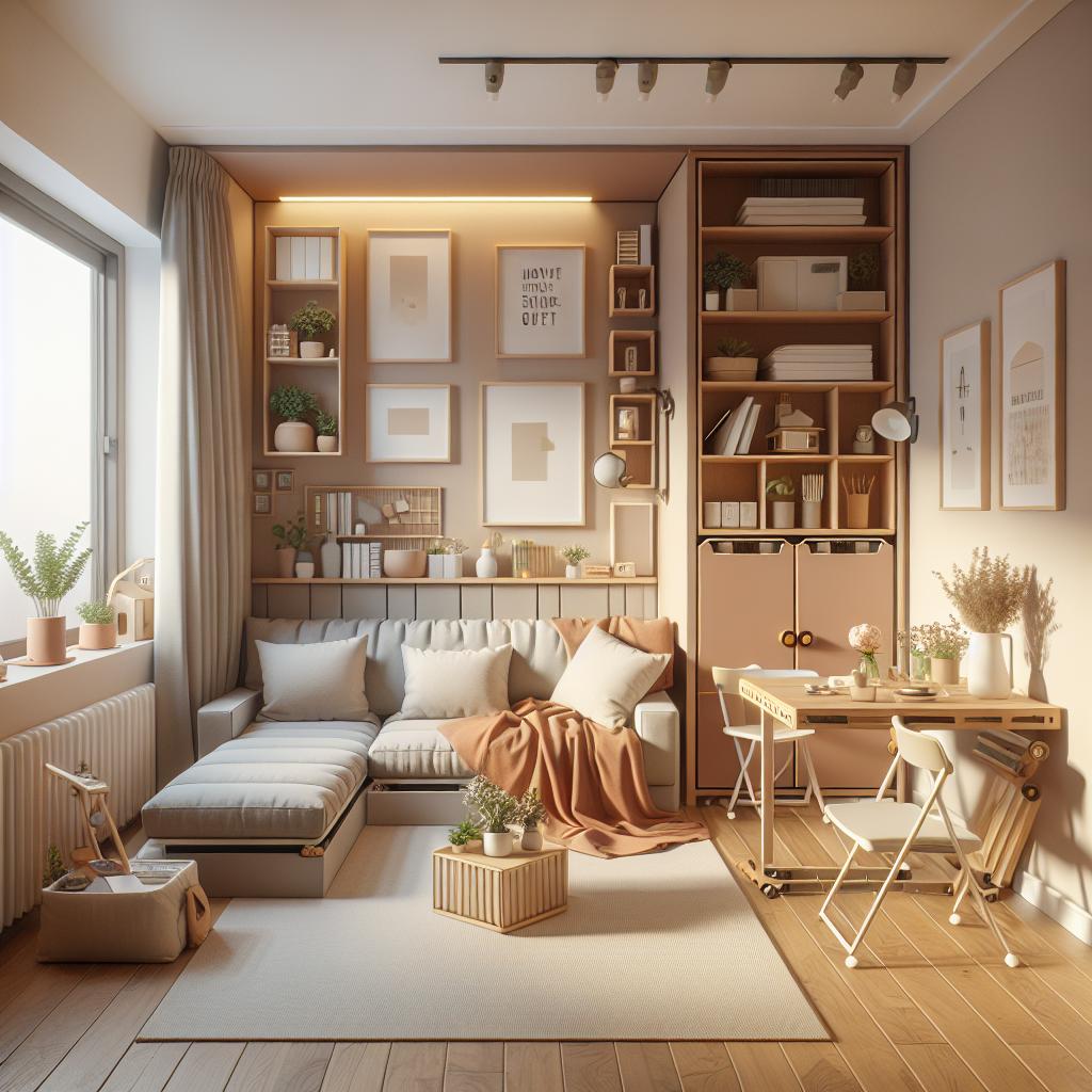 Como Decorar um Apartamento Pequeno e Aproveitar Cada Espaço